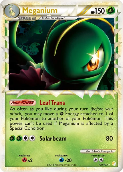 Meganium card image
