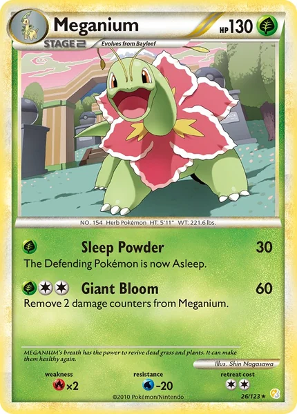 Meganium card image