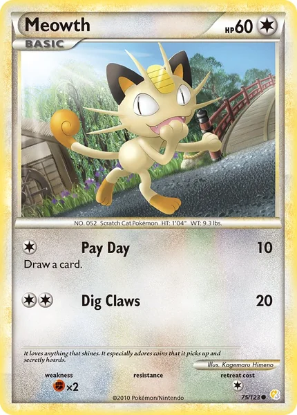 Meowth card image
