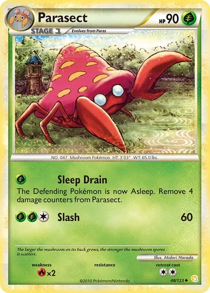 Parasect card image