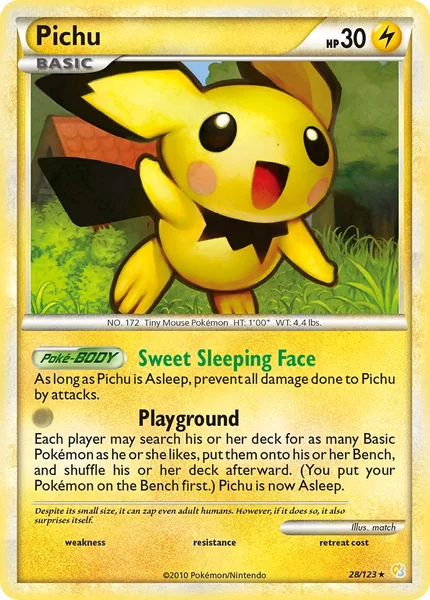 Pichu card image