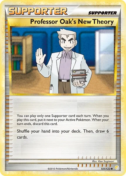 Professor Oak's New Theory card image