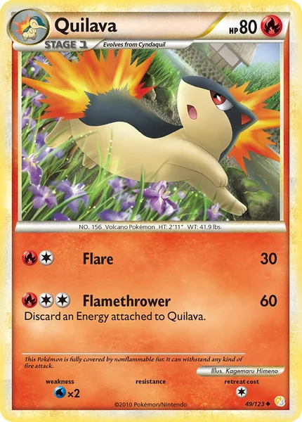 Quilava card image