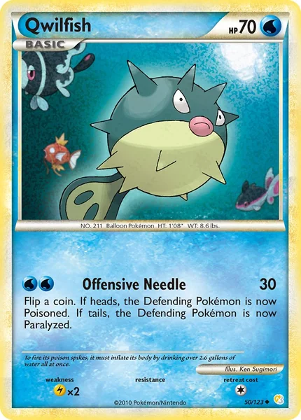 Qwilfish card image