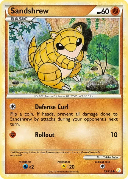 Sandshrew card image