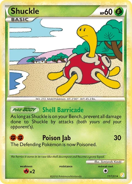 Shuckle card image