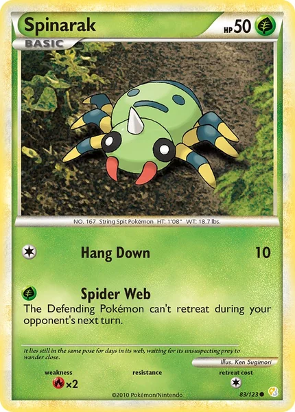 Spinarak card image