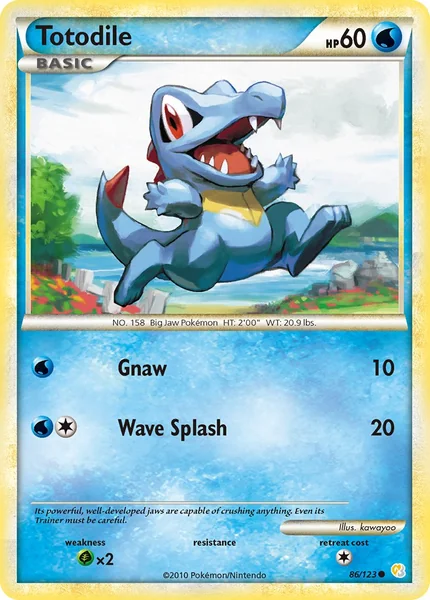 Totodile card image