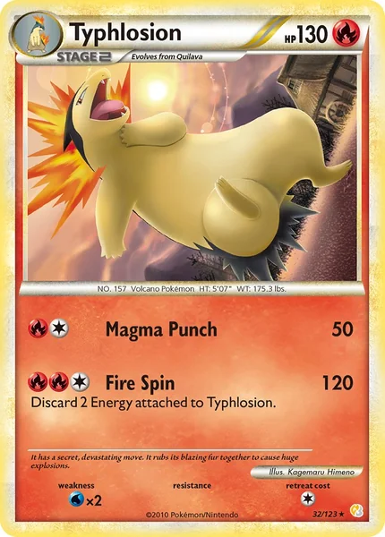Typhlosion card image