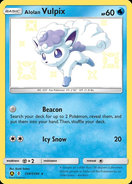 Alolan Vulpix card image