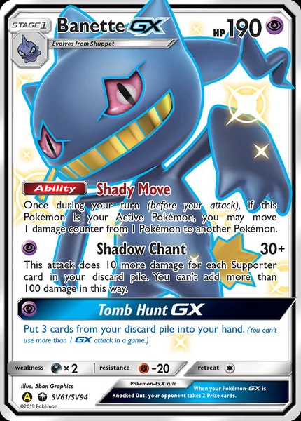 Banette GX card image