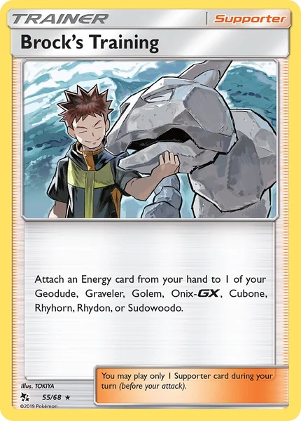 Brock's Training card image