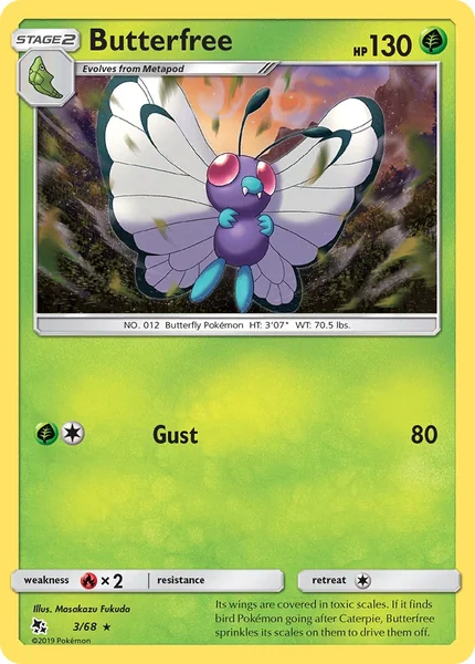 Butterfree card image
