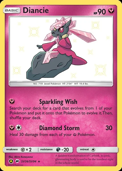 Diancie card image