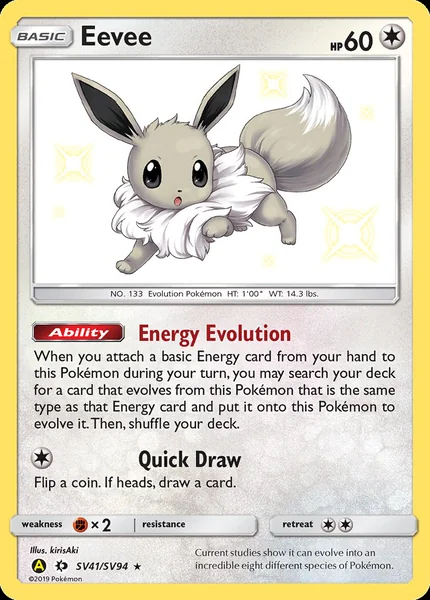 Eevee card image