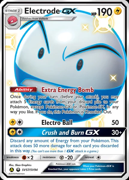 Electrode GX card image