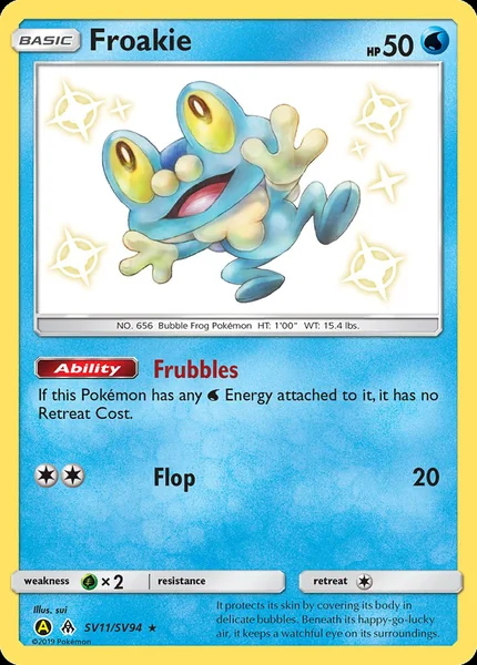 Froakie card image