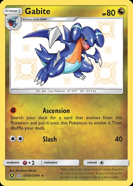 Gabite card image