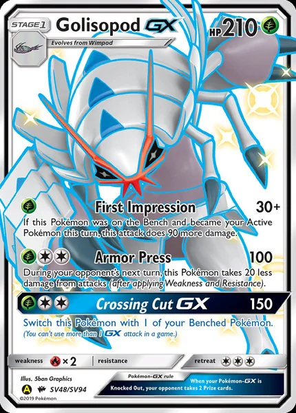 Golisopod GX card image