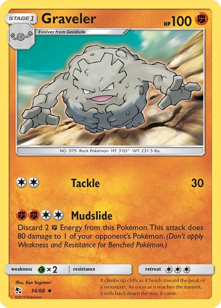 Graveler card image