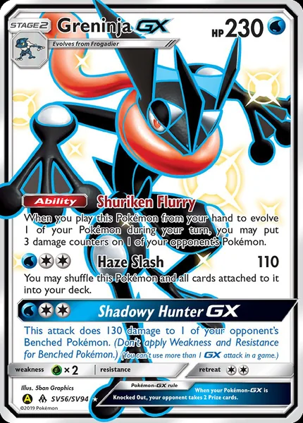 Greninja GX card image