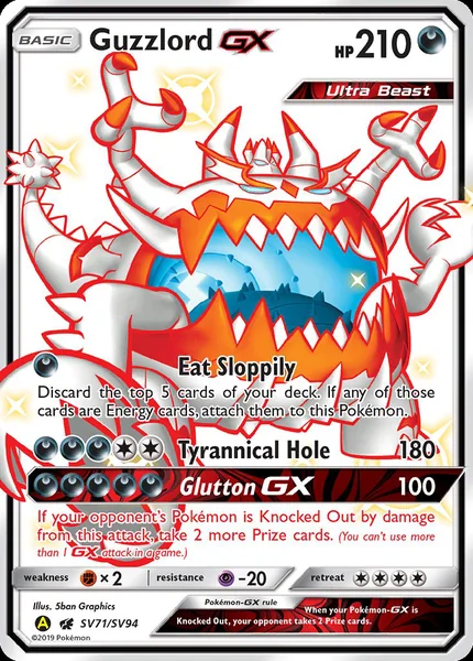 Guzzlord GX card image