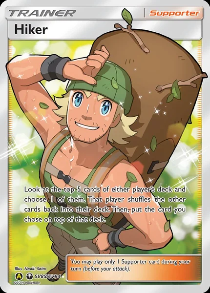 Hiker card image