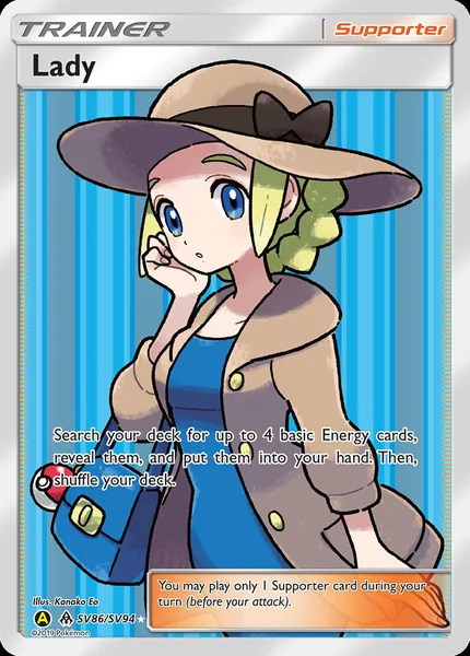 Lady card image