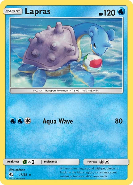 Lapras card image