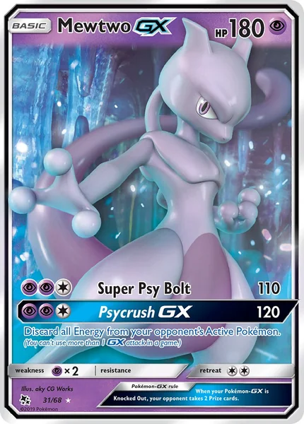 Mewtwo GX card image