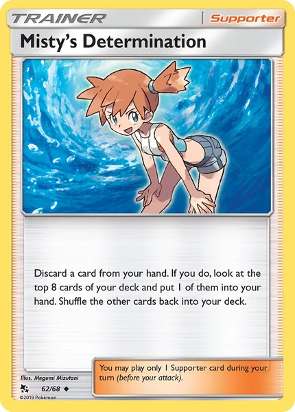Misty's Determination card image