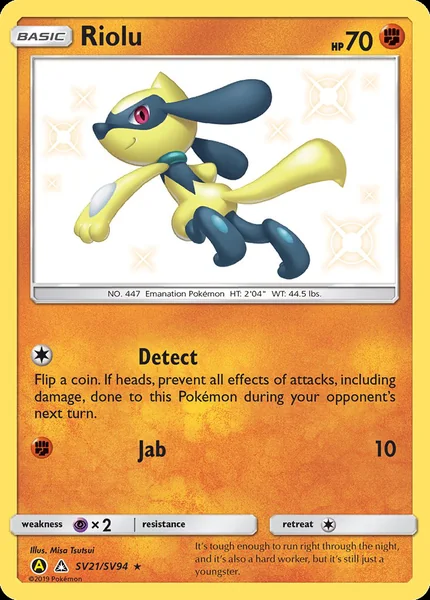 Riolu card image