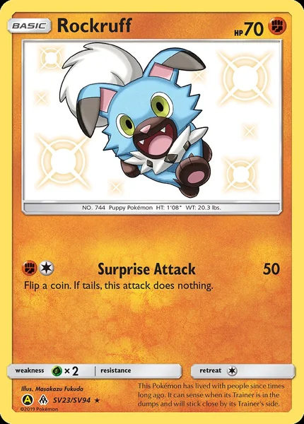 Rockruff card image
