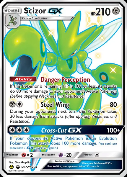 Scizor GX card image