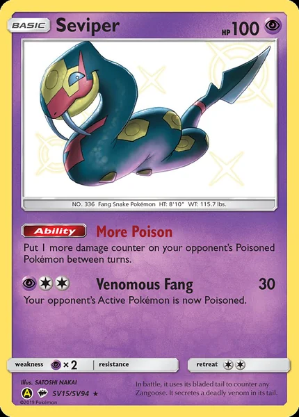 Seviper card image