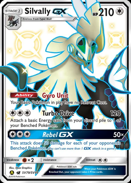 Silvally GX card image