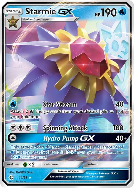 Starmie GX card image