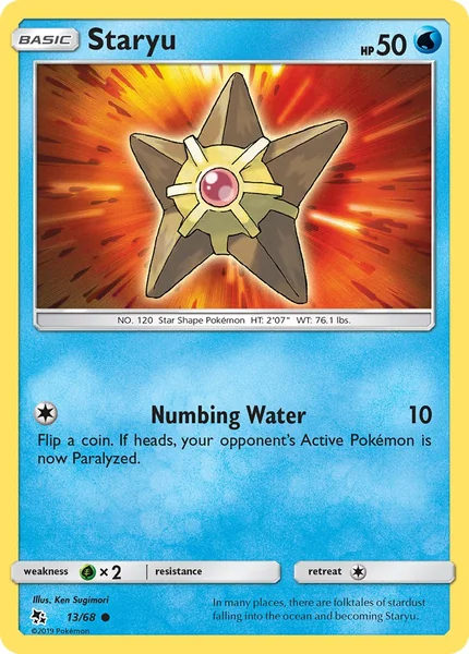 Staryu card image