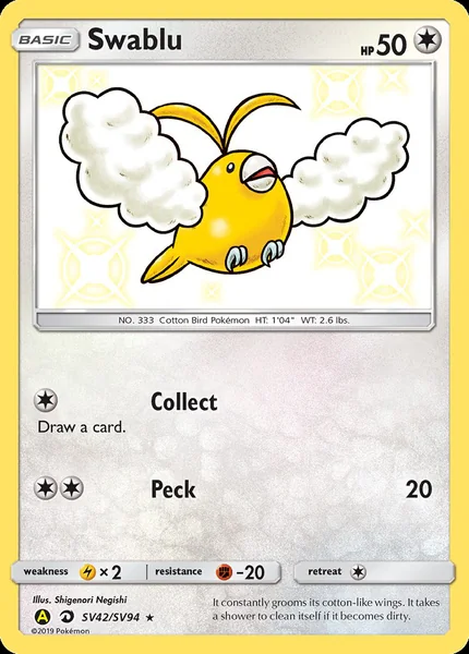 Swablu card image