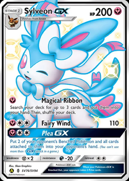 Sylveon GX card image