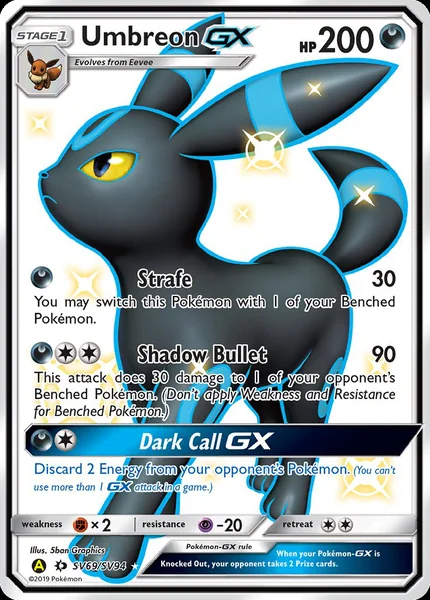 Umbreon GX card image