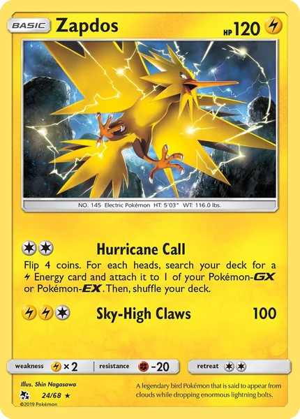 Zapdos card image