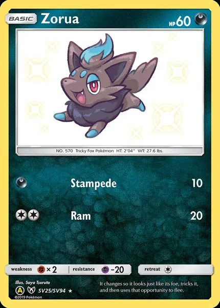 Zorua card image