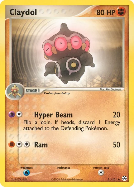 Claydol card image