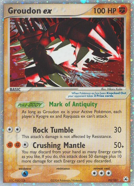 Groudon EX card image