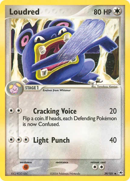 Loudred card image
