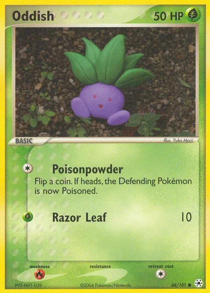 Oddish card image