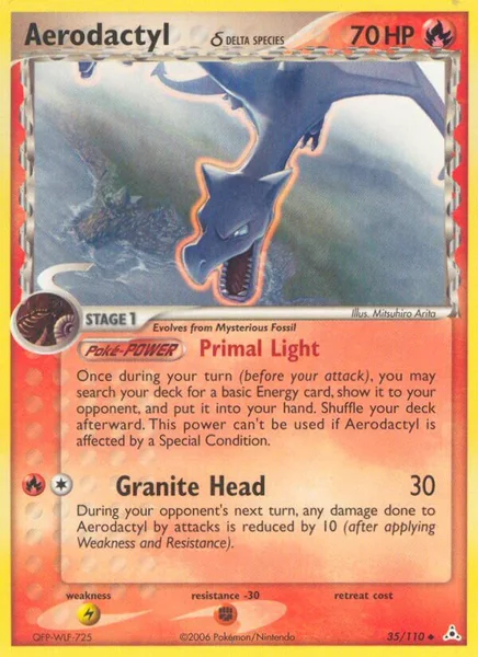 Aerodactyl card image