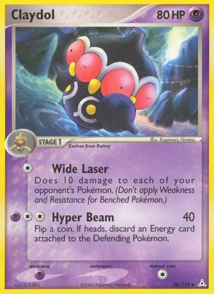 Claydol card image