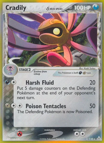 Cradily card image